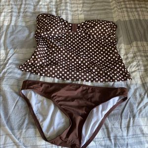 Tommy Hilfiger Women’s brown tankini